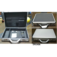 Nueva llegada de fuerte y la caja de aluminio portable del ordenador portátil fabricante de China, con opciones de color diferentes